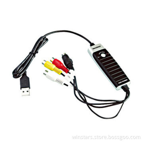 USB2.0 Audio and Video Grabber Easy Capture with Plug-and-Play Function